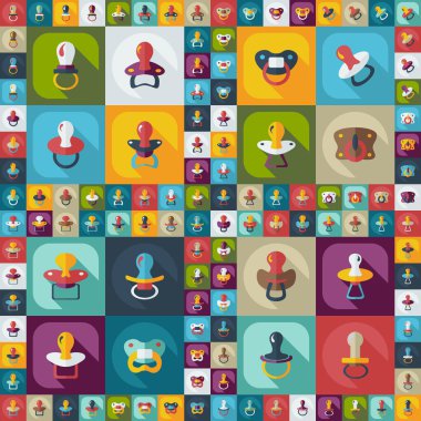 Düz kavramı, gölge emzik ile set modern tasarımı