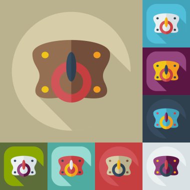 Düz kavramı, gölge emzik ile set modern tasarımı