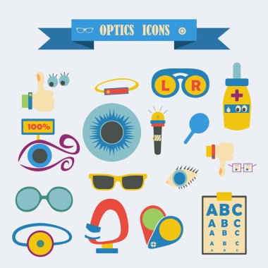 Kasette konu görme yeteneği ile renkli simgeler