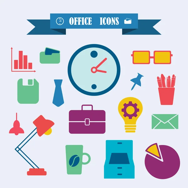 Konu Office bant ile renkli simgeler