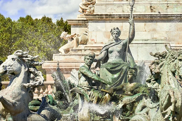 Fontana Monument des Girondins — Foto Stock