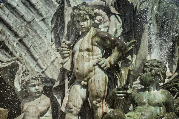 Monument des Girondins fountain — Stock Photo, Image