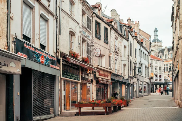 Street view in city of Chaumont — Stock Photo, Image