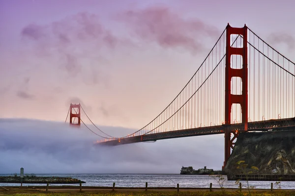 San Francisco 'daki Golden Gate Köprüsü — Stok fotoğraf