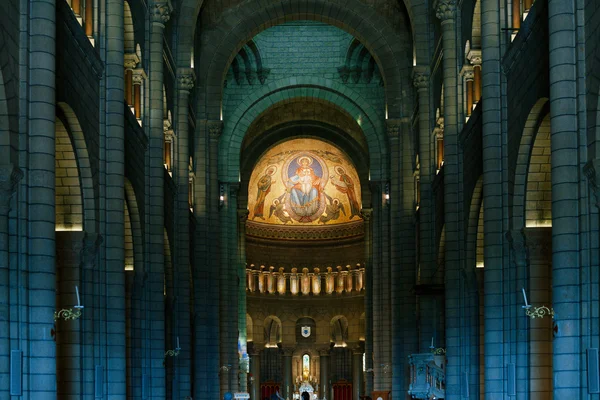 Innenausstattung der Kathedrale des Heiligen Nikolaus in Monaco, monte carlo — Stockfoto