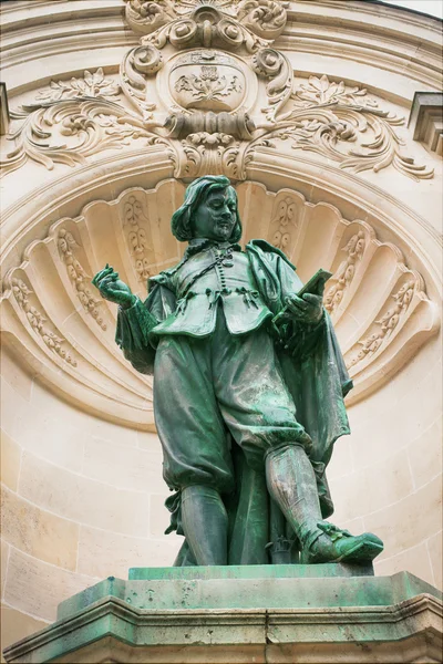 Estátua da Place Stanislas em Nancy, França — Fotografia de Stock