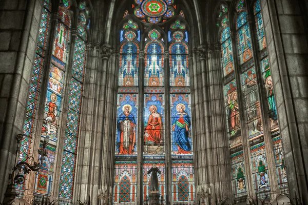 Innenausstattung der Basilika Saint Epvre in Nancy in Frankreich — Stockfoto
