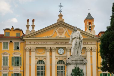 İtalyan kahraman Giuseppe Garibaldi Nice heykeli, Fransa