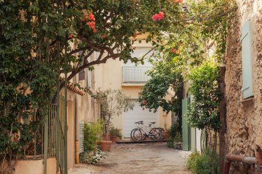 Küçük Sokağı'nda Saint Tropez, Fransa