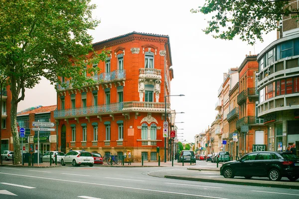 Vista de edificios en Toulouse, Francia — Foto de Stock