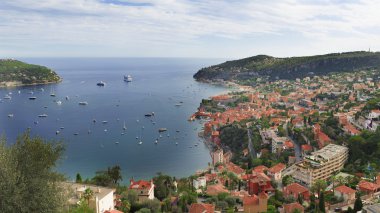 View of Saint Jean Cap Ferrat on the French Riviera. clipart