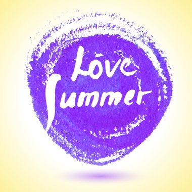 Suluboya daire sıçrama