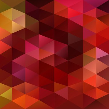 Retro üçgen arka plan