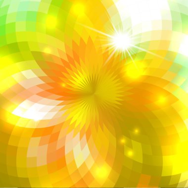 çemberler ile arka plan