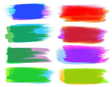 boya fırça darbeleri