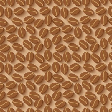 kahve çekirdekleri desen