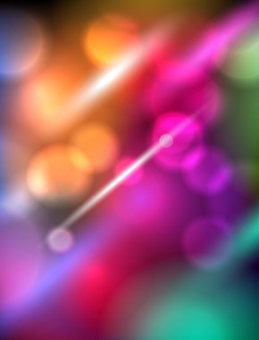 Bokeh ışıkları olan arkaplan