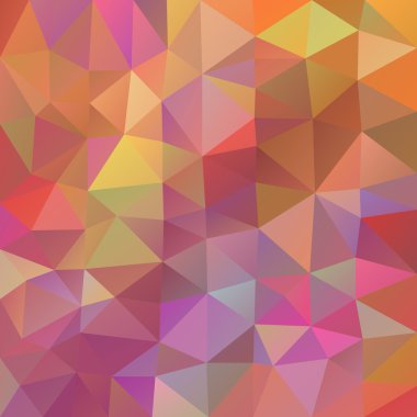 Retro üçgen arka plan