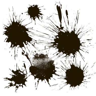 mürekkep lekeleri kümesi