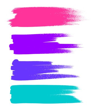 boya fırça darbeleri