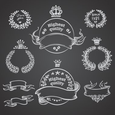 Vintage şerit afiş