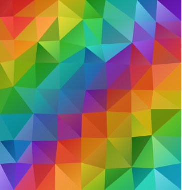 Retro üçgen arka plan