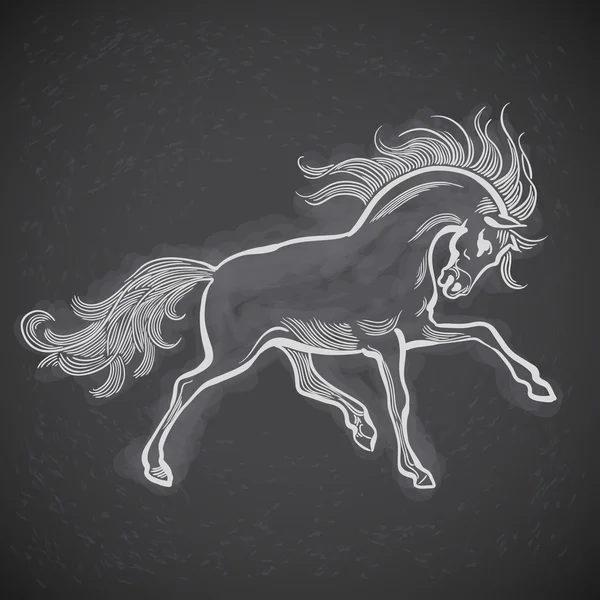 Cheval Nouvel An 2014 — Image vectorielle