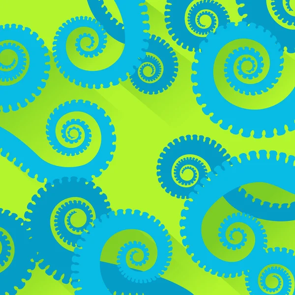 Octopus naadloze patroon — Stockvector