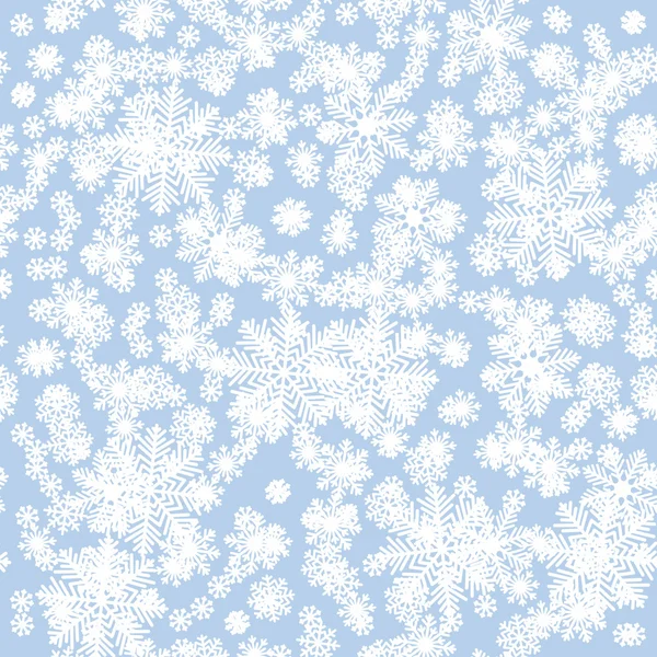 Фон рождественских снежинок — стоковый вектор