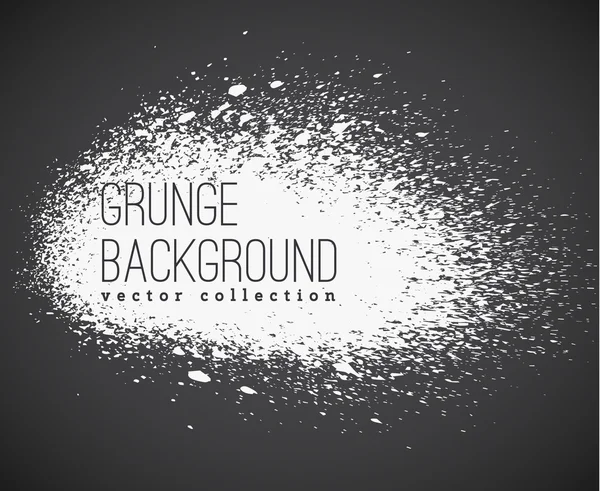 Spray d'encre tache grunge — Image vectorielle