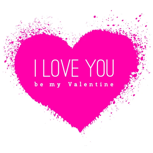 Valentines day heart — Stock Vector