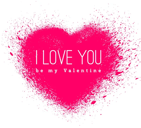 Valentines day heart — Stock Vector