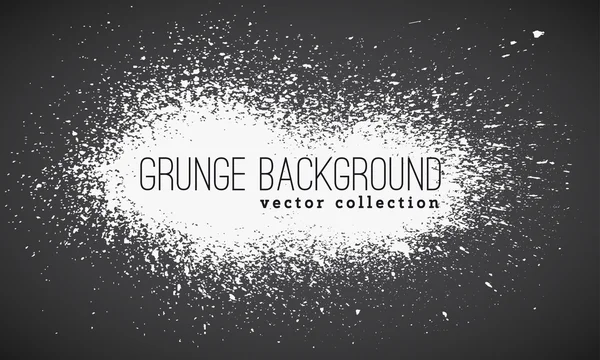 Spray d'encre tache grunge — Image vectorielle