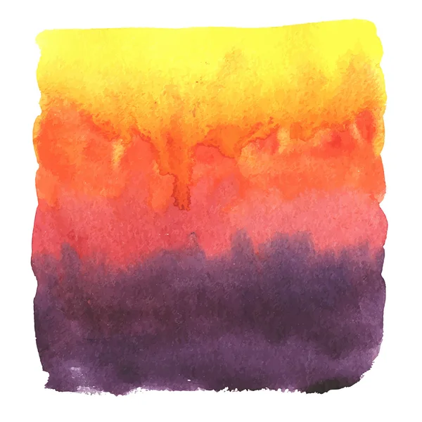 Bunte Aquarell Hintergrund — Stockvektor