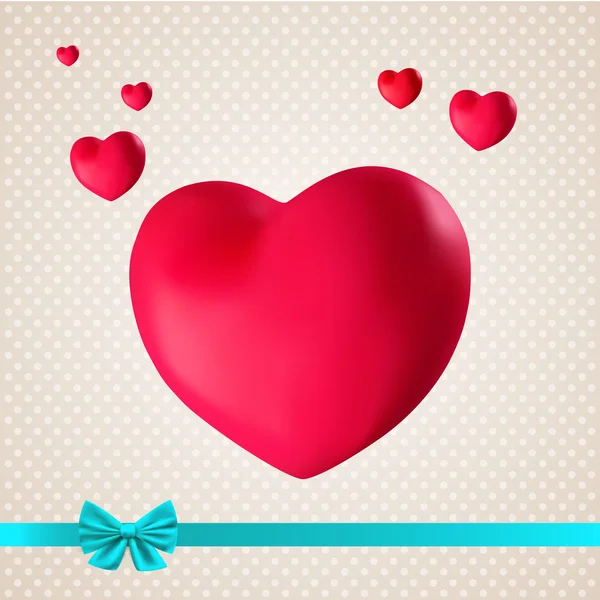 Valentine's day card Royalty Free Stock Vectors