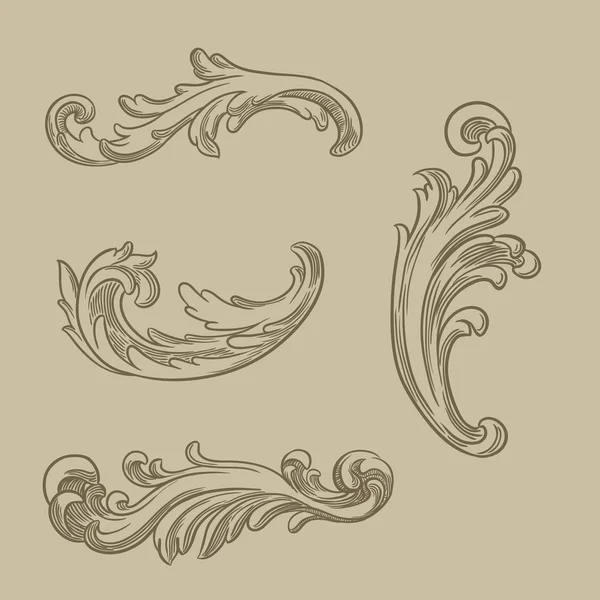 Acanthus leaf Vector Art Stock Images | Depositphotos