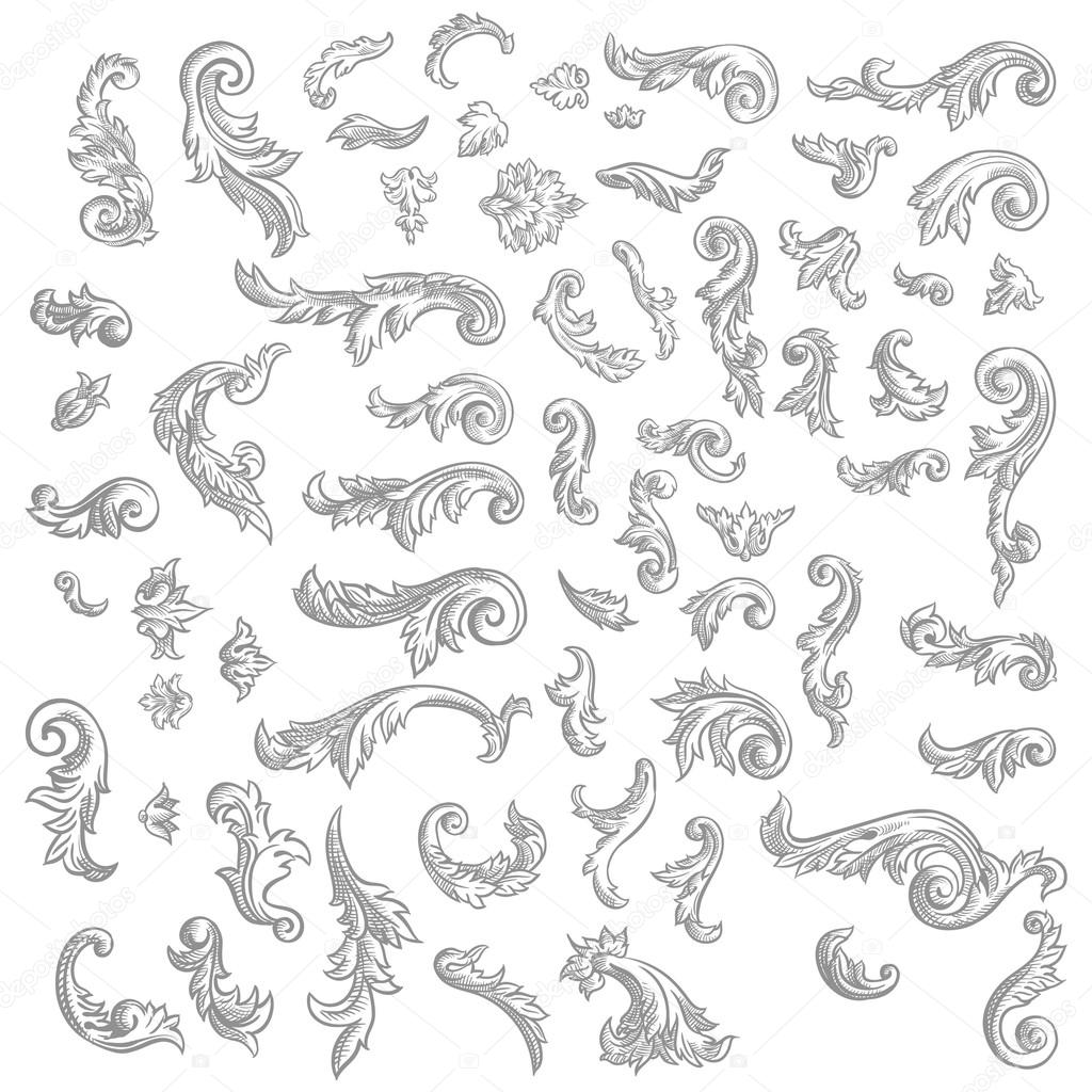 Scroll Engraving Template Scroll Engraving Template
