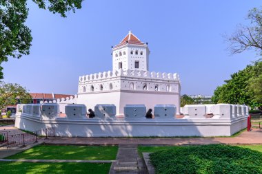 Phra Sumen Fort, landmark Bangkok, Tayland. 