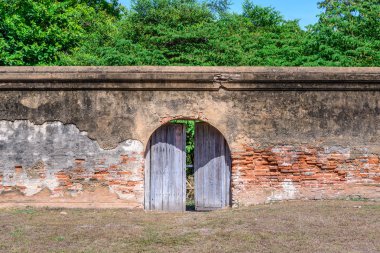 Kral Narai, Ayutthaya kralı ki büyük Saray, Vintage kapı