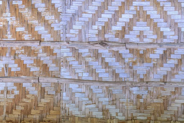 Bambusový plot textura. — Stock fotografie