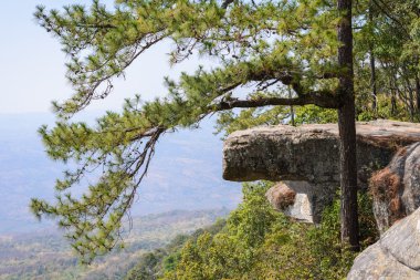 Lom Sak cliff Phu Kra Dueng Tayland.