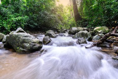 Milli Parkı, Saraburi Tayland Krak E Dok şelale.