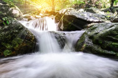 Milli Park, Saraburi Tayland güzel şelale.