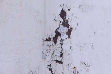 Pas ve renkli metal doku çizik.