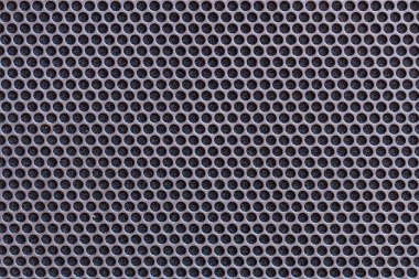 Daire desen kullanmak için arka plan ile metal doku.