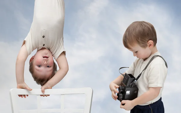 Jonge fotograaf — Stockfoto