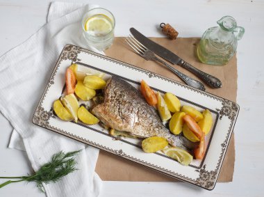 dorado balığı ızgara