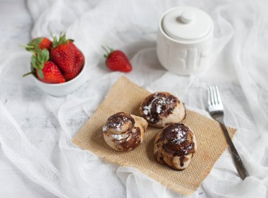 Kremalı rulo tarçın