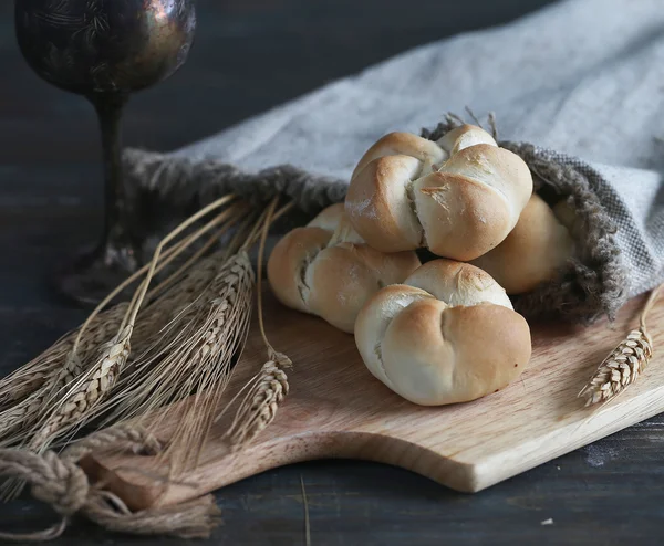 Avusturyalı ekmek semmel Stok Fotoğraf