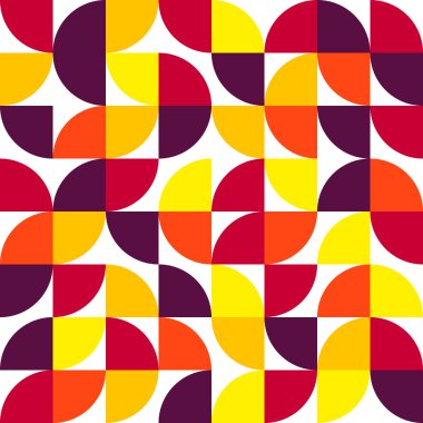 Soyut geometrik sorunsuz arka plan deseni